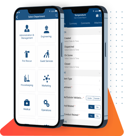 Mobile incident report interface